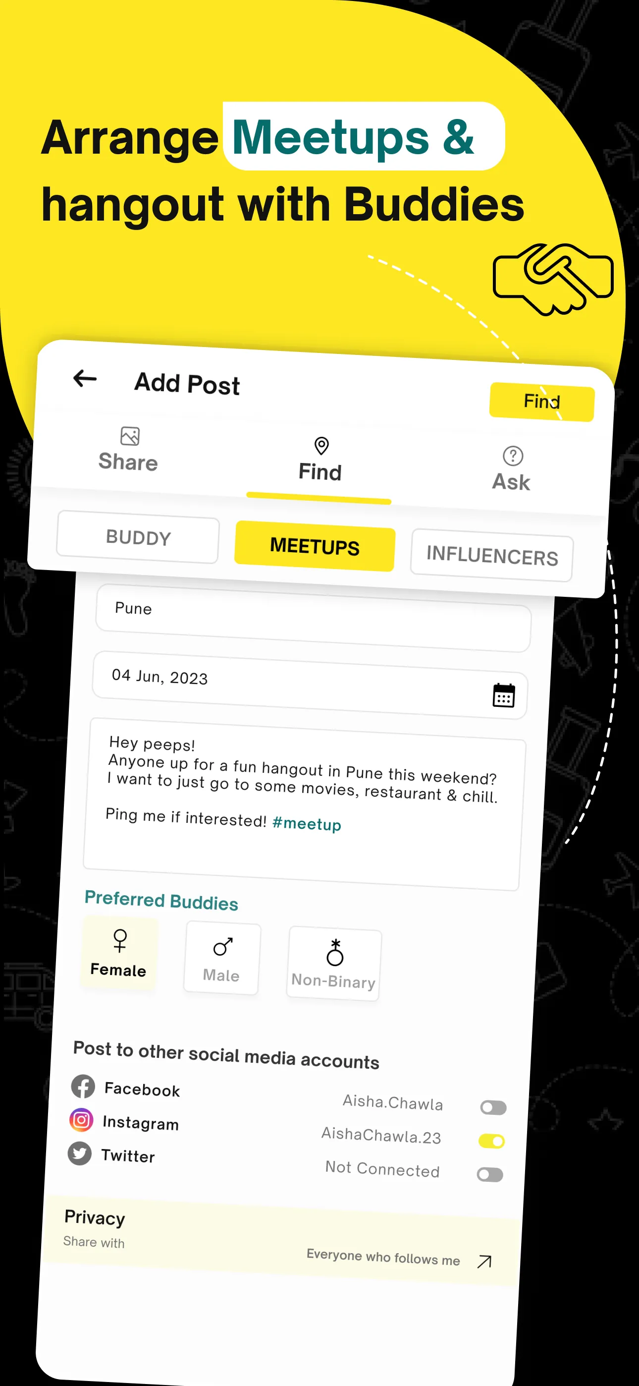 Travel Buddy Meet & Book Trips iphone screenshot 8