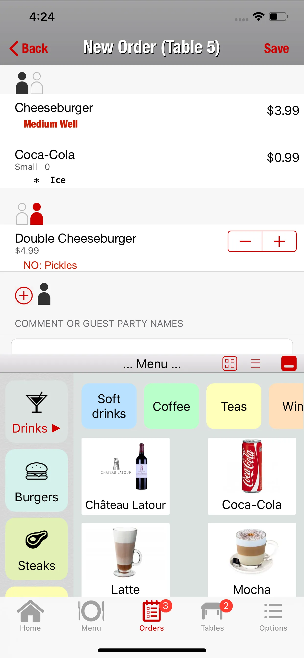 Waiter POS Restaurant System iphone screenshot 5