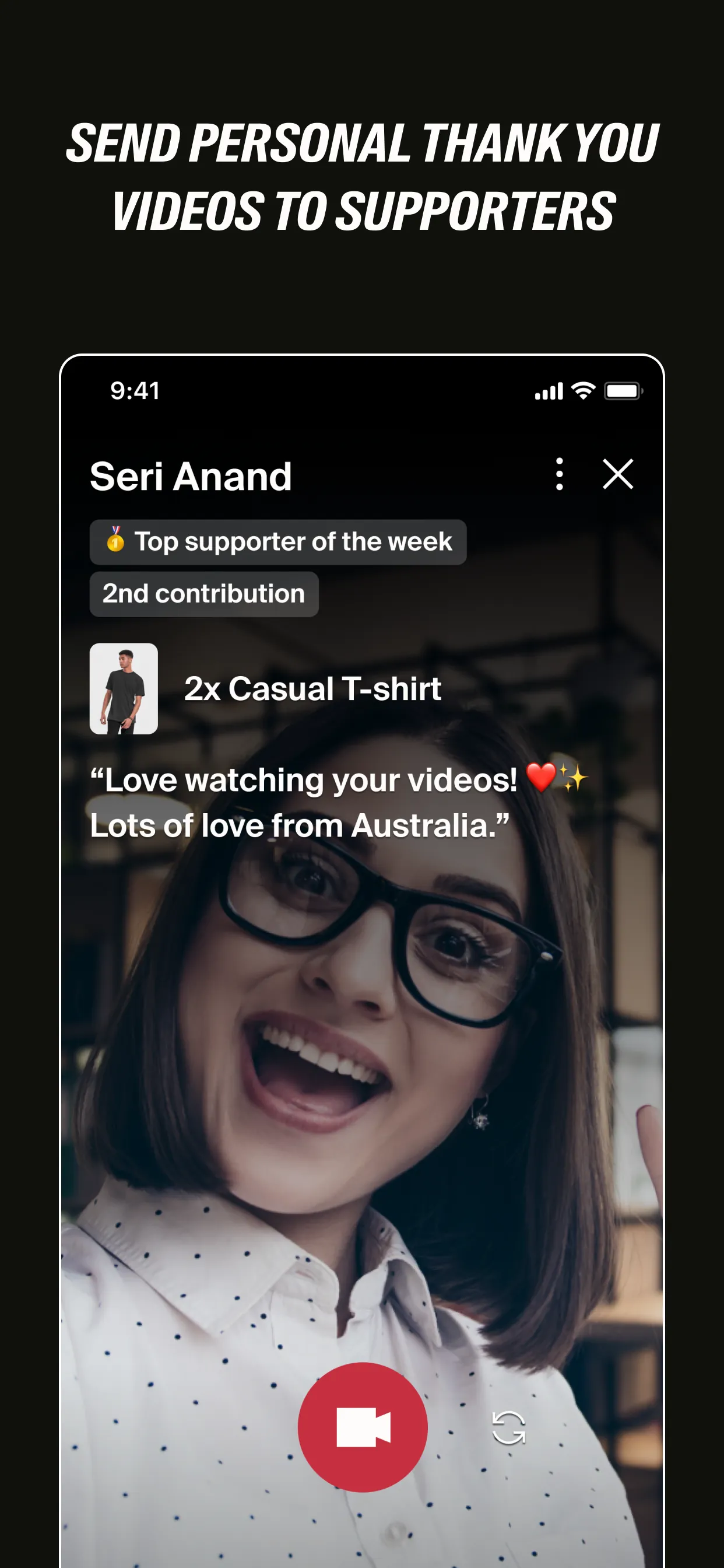 Fourthwall for Creators iphone screenshot 6