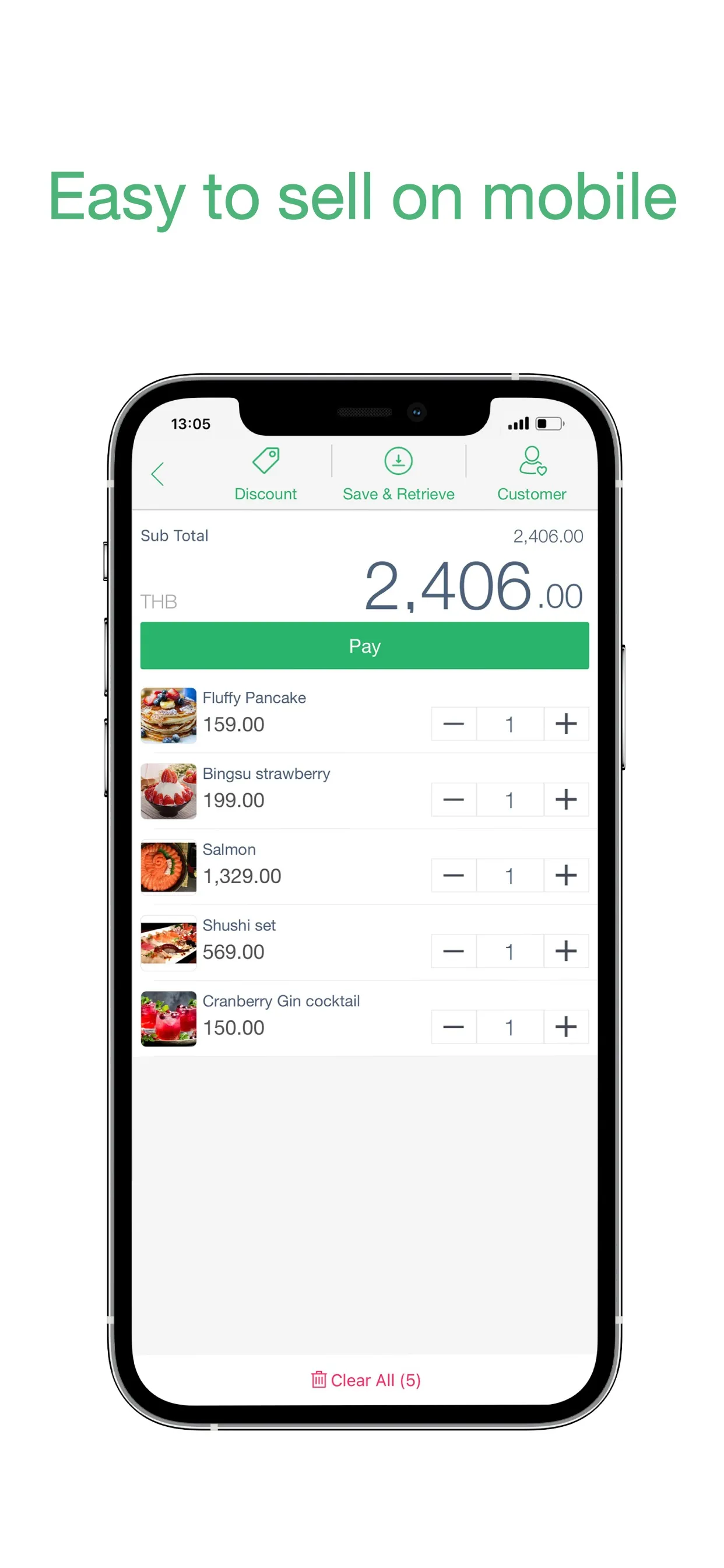 Silom POS - Point of Sale iphone screenshot 3