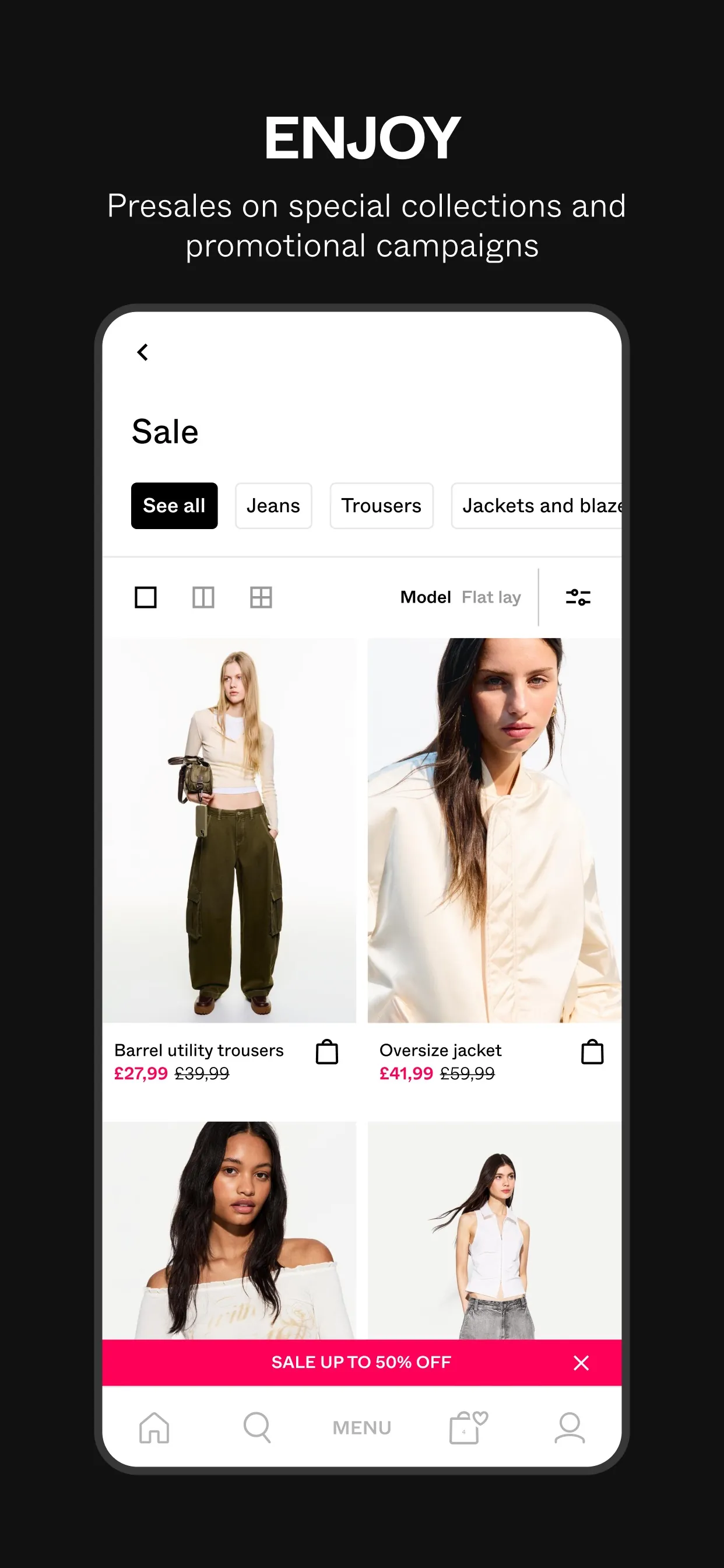 BERSHKA iphone screenshot 7