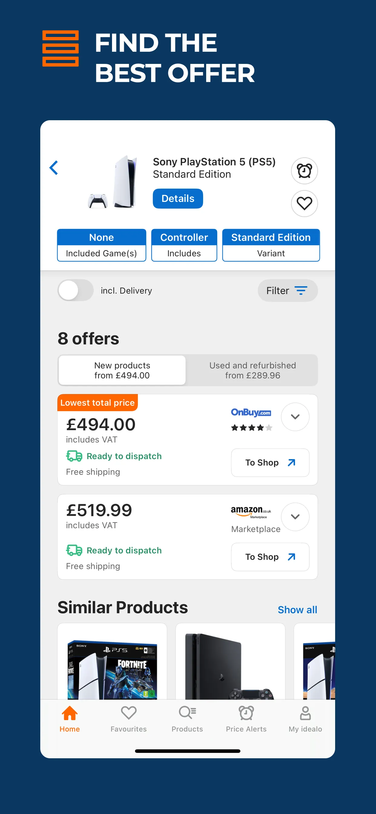 idealo - Price Comparison iphone screenshot 4