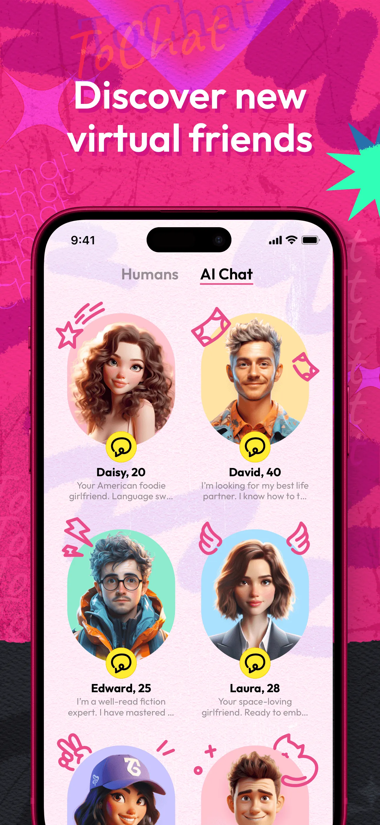 ToChat - Meet New Friends iphone screenshot 1