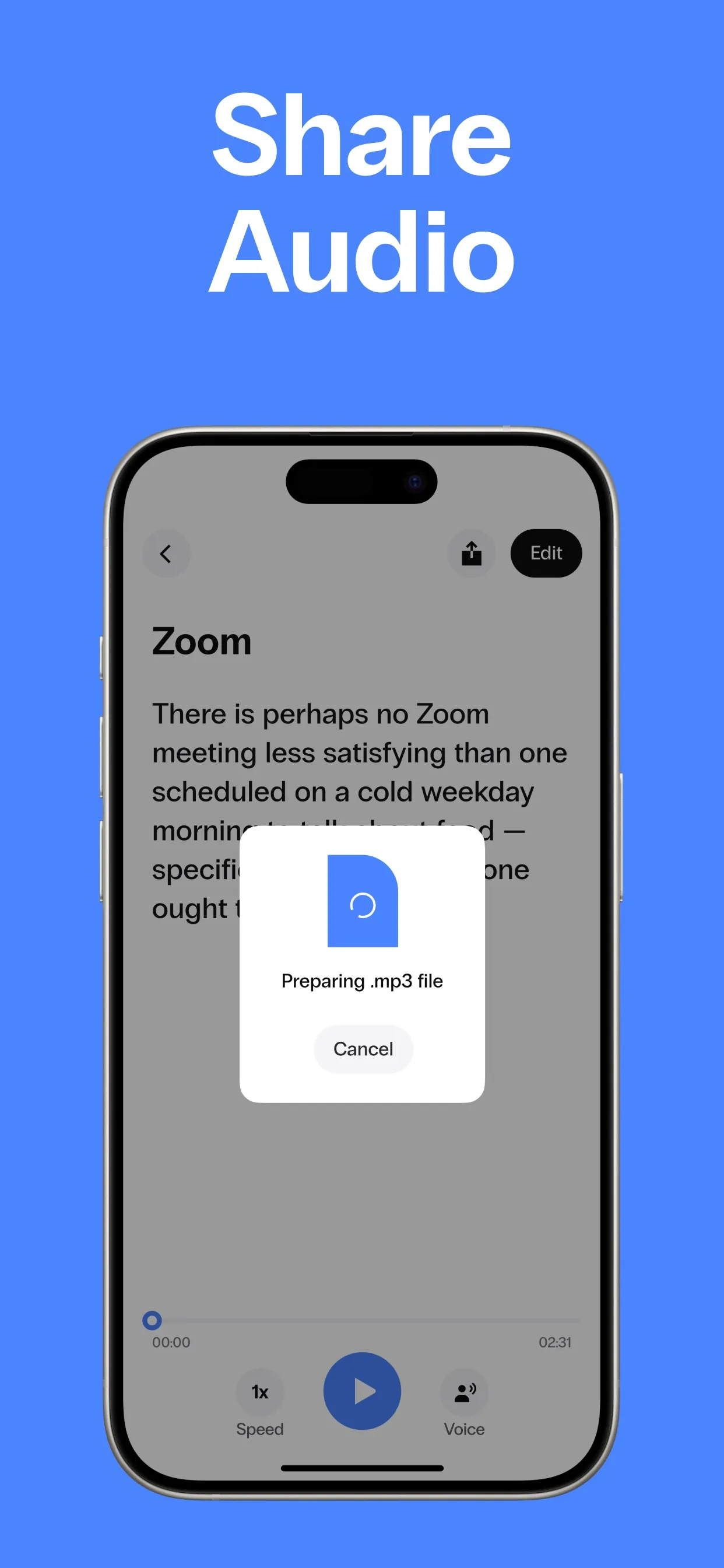 Speak4Me Text to Speech Reader iphone screenshot 7