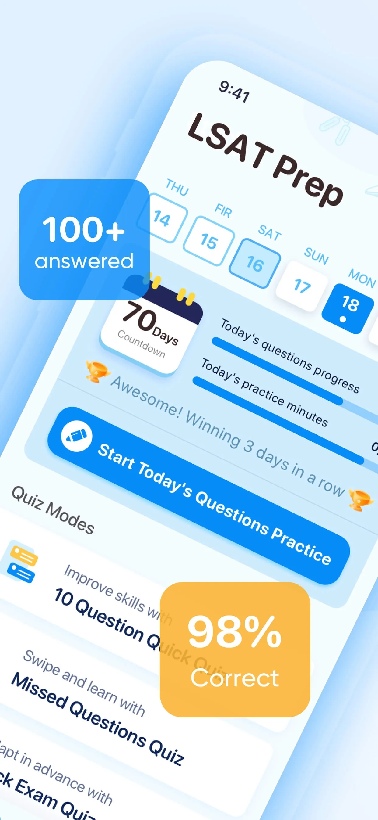 LSAT Prep 2025 iphone screenshot 2