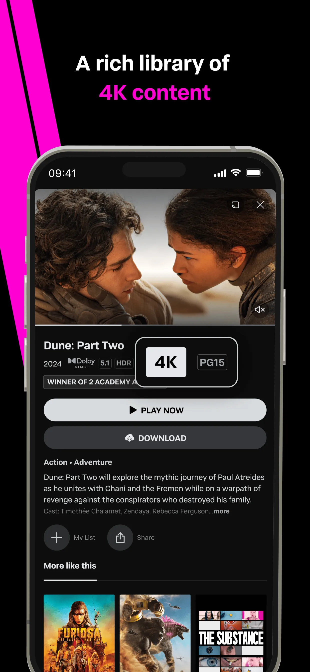 OSN+ iphone screenshot 4